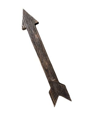 Handmade Barnwood Arrow